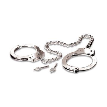 Metal Leg Cuffs Zilver