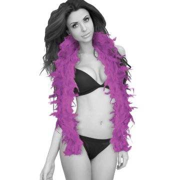 Seductive Feather Boa Paars