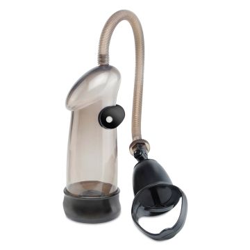 Pump Worx Vibrating Sure Grip Penis Pomp Zwart