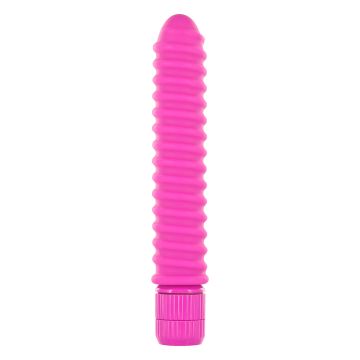 Funky Ribbed Vibe Vibrator Violet