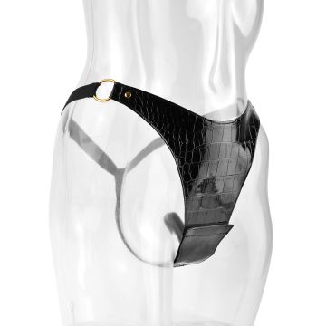 Vibrating Fantasy Panty Vibrerende String Zwart