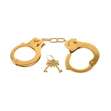 Fetish Fantasy Gold Metal Cuffs Goud