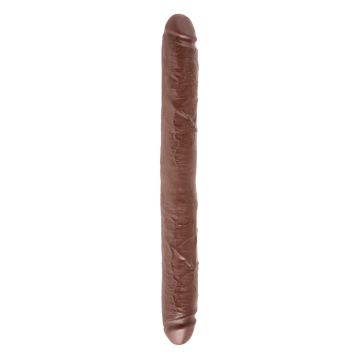 King Cock 16 Inch Thick Double Dildo Bruin