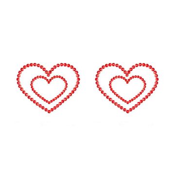 Skin Jewellery Mimi Hearts Rood