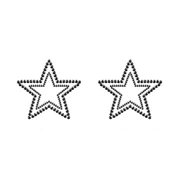 Skin Jewellery  Mimi Stars Zwart