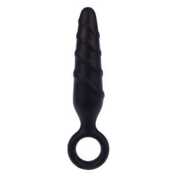 Ass Cork Buttplug Zwart