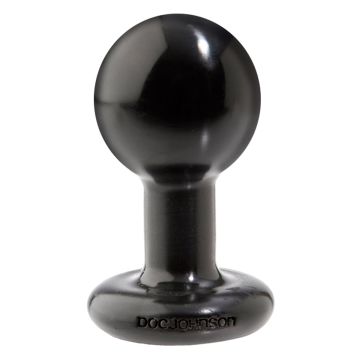 Round Buttplug Small Zwart