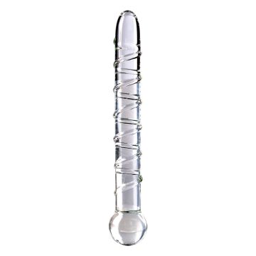 Icicles No. 1 Glazen Dildo Transparant