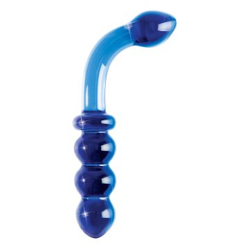 Icicles No. 31 Glazen Dildo Blauw