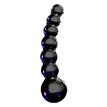 Icicles No. 66 Glazen Dildo Zwart