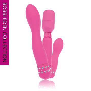 Bobbi’s Threesome Vibrator Cadeauset Roze