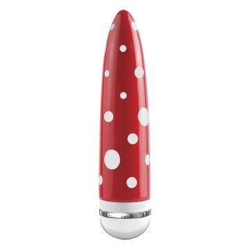 Ceramix No. 9 Keramische Staaf Vibrator Rood/Wit
