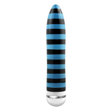 Ceramix No. 10 Keramische Staaf Vibrator Blauw/Zwart/Wit