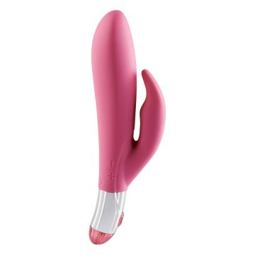 Mae B Lovely Vibes Twin Rabbit Vibrator Roze