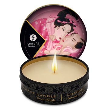 Shunga Candle Rose Petal Aphrodisia Massage Kaars 30 ml.