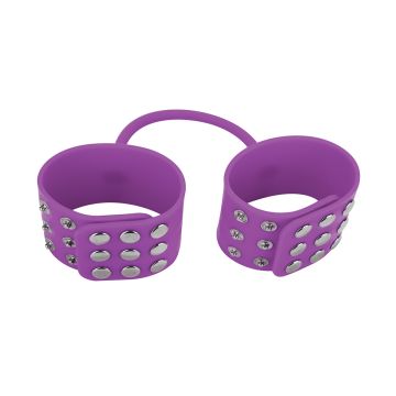 Ouch! Silicone Cuffs Handboeien Paars