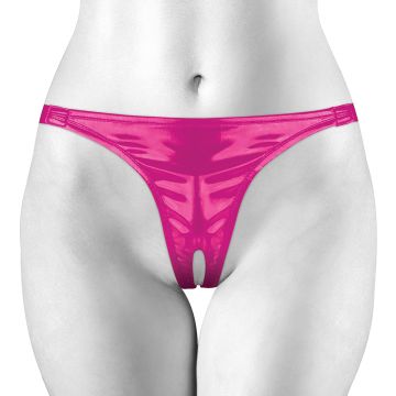 Ouch! Adjustable Panty Vibrerende String Roze
