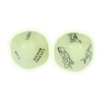 Glow In The Dark Erotische Dobbelstenen