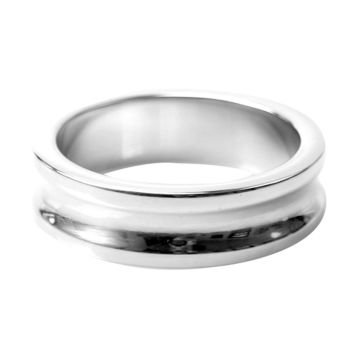 Kiotos Belowed Cockring 40 MM Zilver