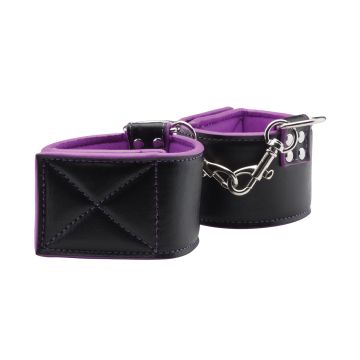 Ouch! Reversible Handboeien Zwart/Paars