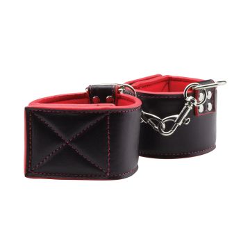 Ouch! Reversible Handboeien Zwart/Rood