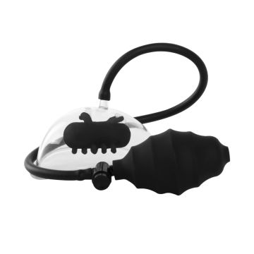 Ouch! Vibrating Pussy Pomp Zwart