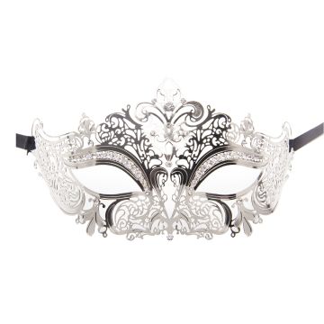 Ouch! Princess Masquerade Masker Zilver