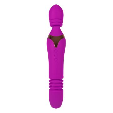 Ohh! Deluxe Lucy Thrusting Wand Vibrator Paars