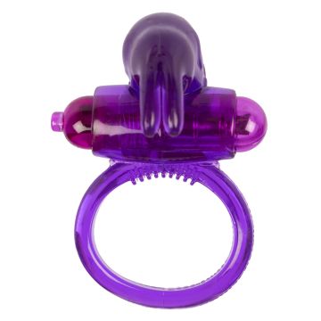 Ultra Soft Rabbit Cockring Paars