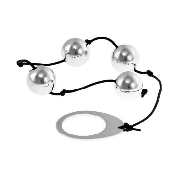 Kinx Heavy Metal Anaal Kralen Zilver