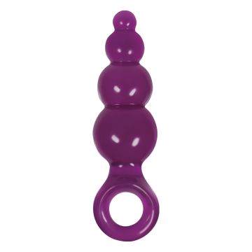 Jolie Ripples Buttplug Plum Small