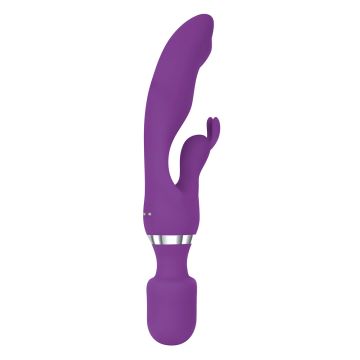 Adam & Eve G-Motion Rabbit En Wand Vibrator Paars