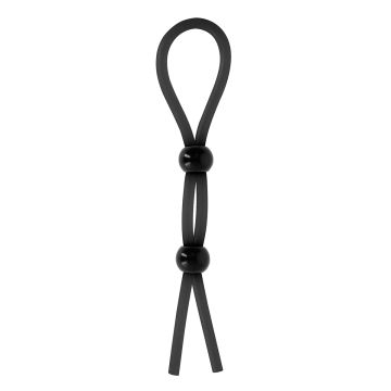 Double Ring Booster Cockring Zwart