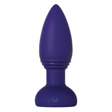 Evolved Smooshy Tooshy Buttplug Met Afstandsbediening Paars