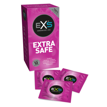 EXS Extra Safe Condooms 12 Stuks