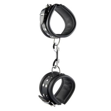 Hidden Desire Lederen Enkelboeien Zwart