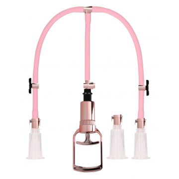 Clitoral & Nipple Pump Set Medium - Rose Gold