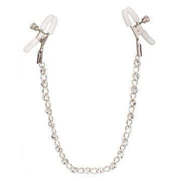 CalExotics Crystal Chain Tepelklemmen Wit