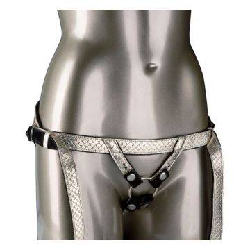 CalExotics Crotchless Harness The Regal Duchess Zilver
