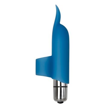 Adam & Eve Blue Dolphin Finger Vibrator Blauw