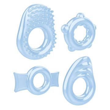 Zero Tolerance Ring A Ding Ding Cockringen Lichtblauw