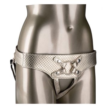 CalExotics Crotchless Harness The Regal Empress Zilver