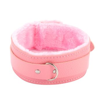 Fetish Store Halsband & Riem Roze