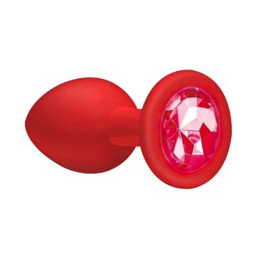 Ohh! Anal Plug Medium Rood/Roze