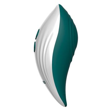 Evolved Palm Pleasure Clitoris Stimulator Wit/Groen