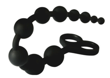 Plug It Anaal Kralen Zwart