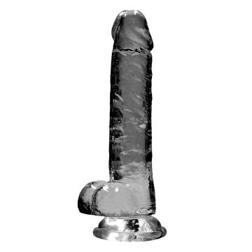 Bang It Dildo 7 Inch Met Ballen Zwart