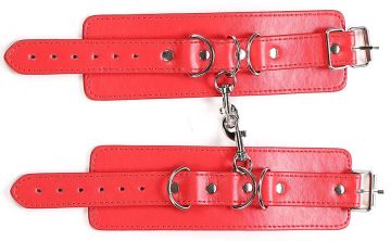 Fetish Store Intimidate Handboeien Rood