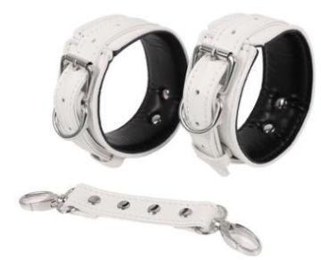 Fetish Store Commander Handboeien Wit