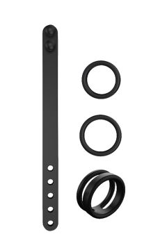 Rings Of Love Man Cage Kit Zwart